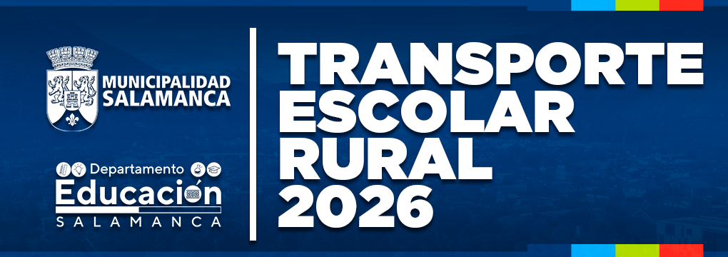 Proyecto Transporte Escolar Rural 2026